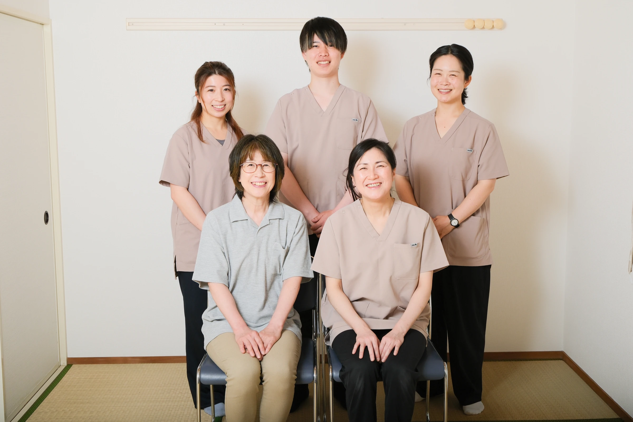 笑顔で働くsmile訪問看護ステーションのスタッフ